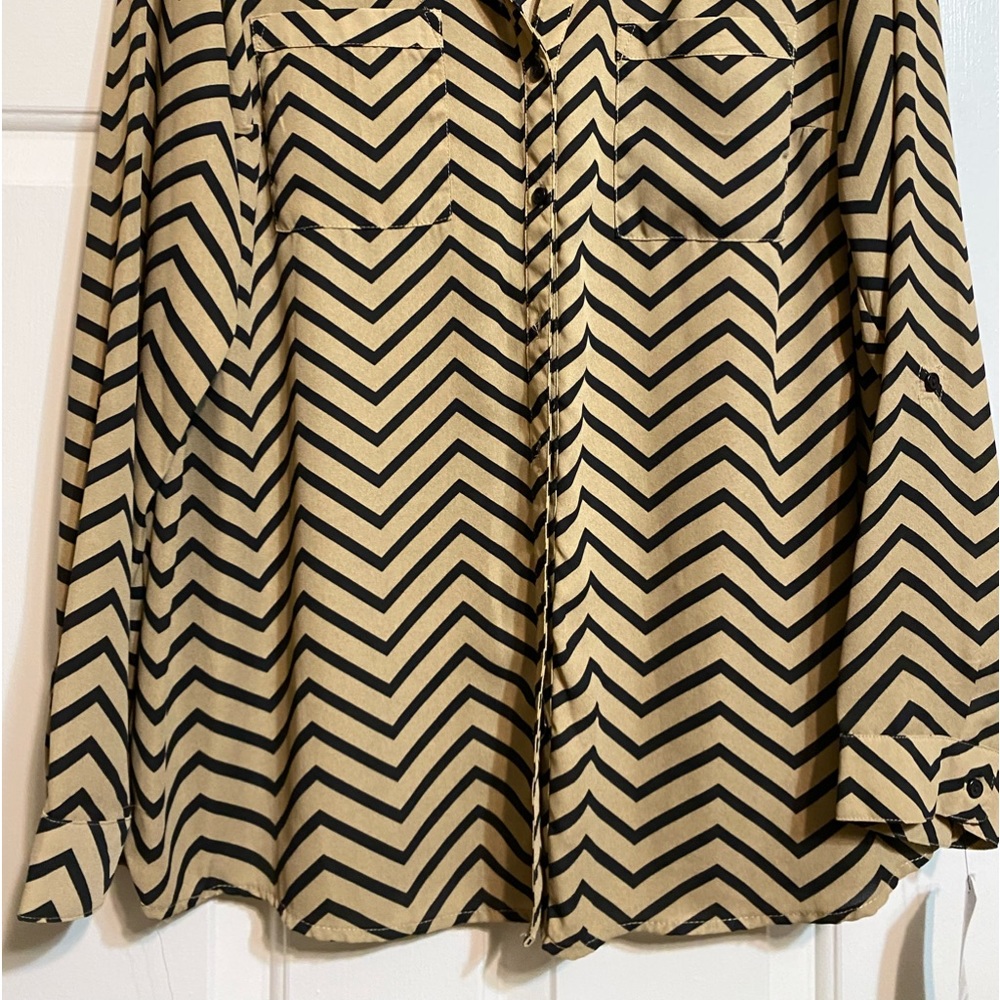 New with tags, NY Collections blouse, size XL